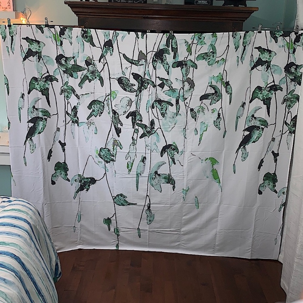 RedBubble Ivy on the Wall Watercolour Tapestry